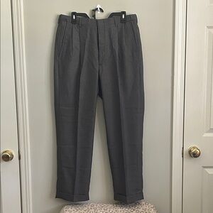 Haggar Men's Charcoal Dress Pants